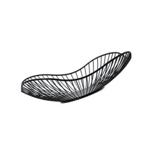 CIYISON Eleganter Obstkorb für den Esstisch, Aufbewahrungsschale aus Metalldraht für Eier, Snacks und Brot