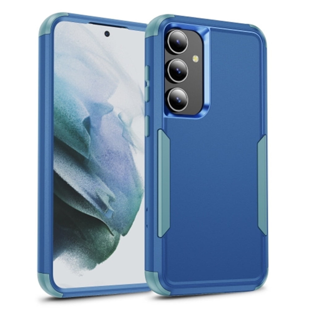 Heavy Duty 3-Layer Bumper Case For Samsung Galaxy S25 5G 6.2-Inch Â Shockproof, Dropproof, Full-Body Rubber Protection, +Mint Blue 9489952226620