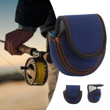 Fly Reel Protective Neoprene Cover Bag Anti-Collision Storage Pouch For Fishing