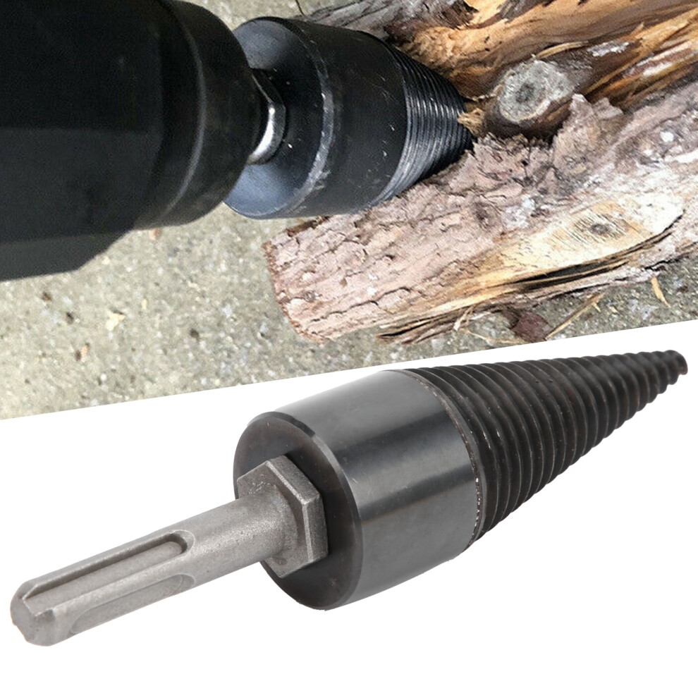 32Mm Twist Firewood Splitter Cone Drill Bit For Easy Wood Splitting 7901391748706