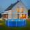 Solar LED Pool Fence Lights Black 6 pcs 4