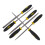 Wood File Tool Rasp Set 6 Pieces Black Steel 4