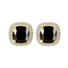 925 Sterling Silver Stud Earrings Birth Cubic Zircon Fashion Jewelry For Women