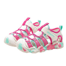 Barnesneakers Småbarn Gutt Tennissko Strandsko Bred Tå Bokssko Småbarn Pustende Småjente Sneakers Rosa