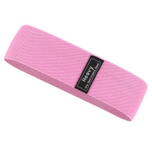 Rose Red Yoga Hip Resistance Band Set, Portable Elastic Loop, Multiple Resistance Levels