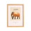 Cadre photo en bois pour usage mural ou de bureau 1
