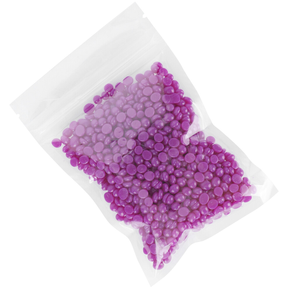 Violet Hair Removal Wax Beans for Face & Body, 50g Depilatory Wax