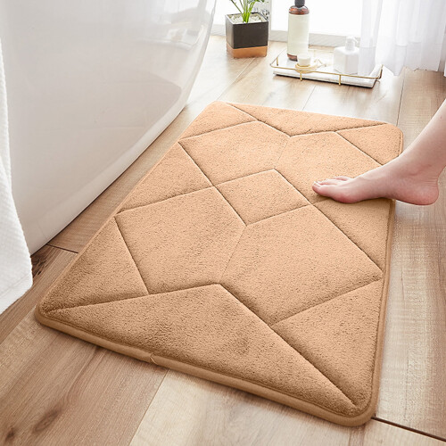 Superabsorberende, antislip badmat van 40x60 inch.