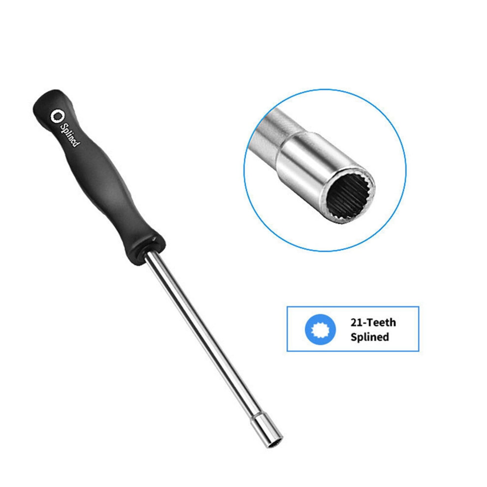 Carburetor Screwdriver Tool 16Cm With Cleaning Needles & Brushes, Double D/Pac-Man/Hex/Splined, Universal For Small Engine Repair Â Compatible With 9489952762616