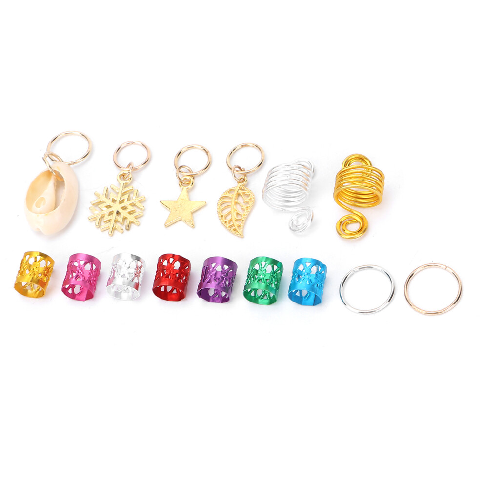 Unisex Adjustable Metal Hair Braid Clips For Dreadlocks Jewelry, Party & Wedding