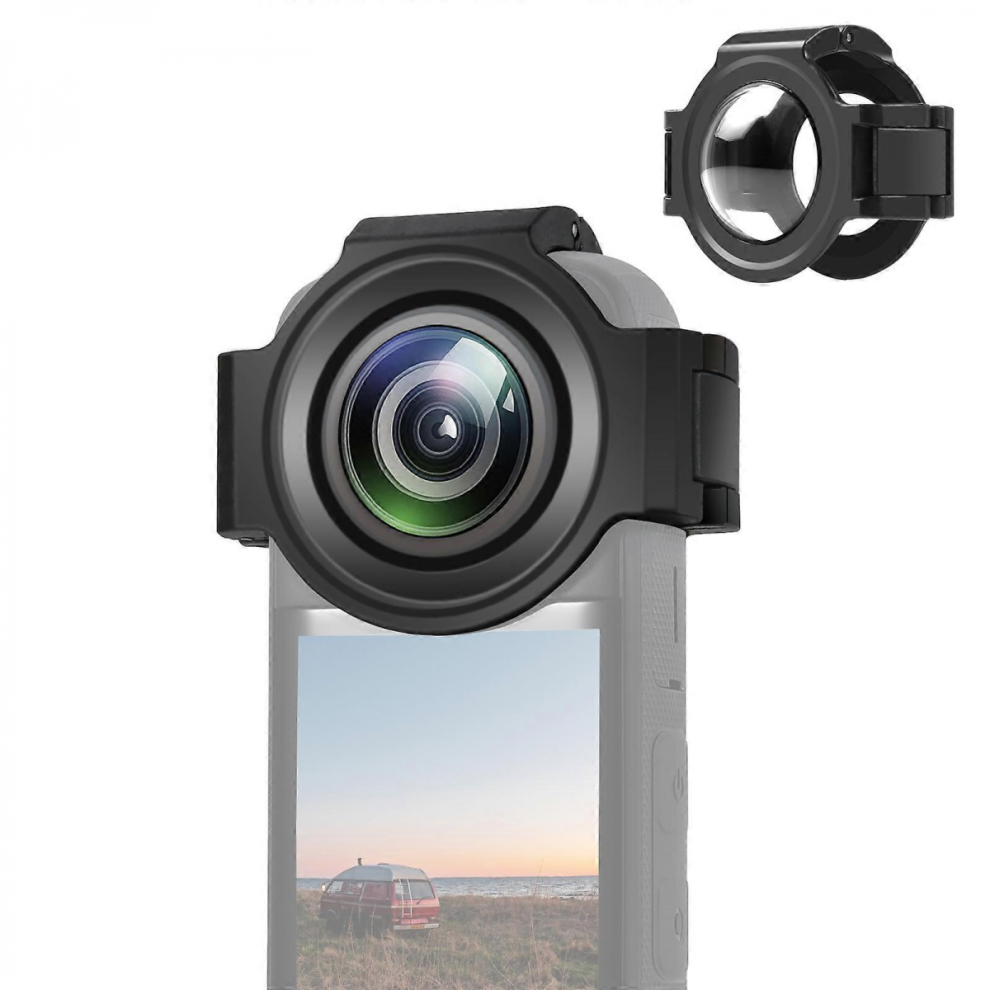 Compatible With Insta360 X3 Puluz Upgrade Optical Glass Lens Guard Protective Cover 6485316786635