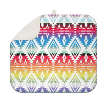Cozy and colorful boho kitchen drying mat 16x18 Inch made with microfiber, quick drying and reusable, designed to brighten up your kitchen