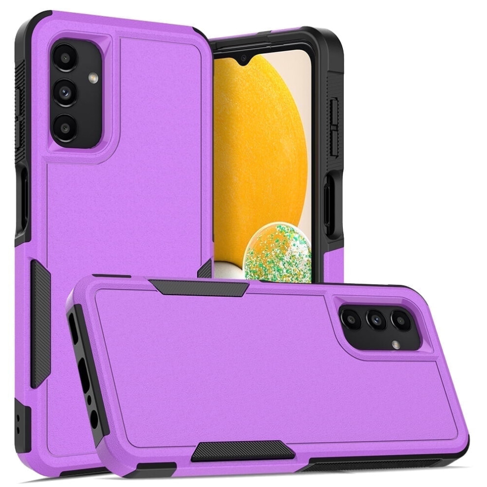 Defender Case For Samsung Galaxy A13 4G/5G Â Heavy Duty, Dustproof, Shockproof, Non-Slip, Purple 9489952222288