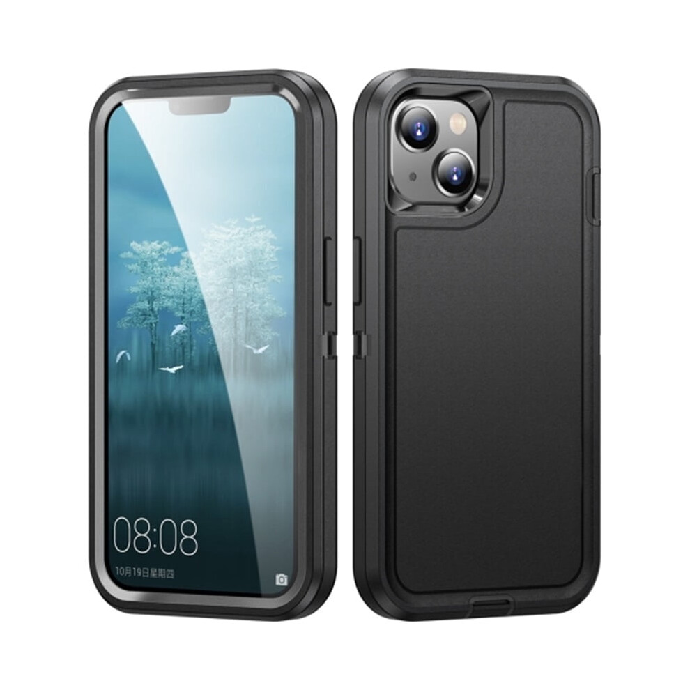 For Compatible With Iphone 13 Life Waterproof Rugged Magsafe Magnetic Phone Case,,For Compatible With Iphone 13 Black 9489952225906