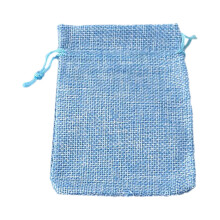 Sacchetto regalo piccolo in iuta con coulisse, in cotone