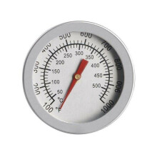 Steel BBQ Smoker Grill Thermometer Gauge E5H4