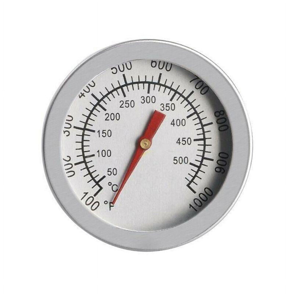 Steel Barbecue Bbq Smoker Grill Thermometer Temperature Tool Gauge E5h4 9489952226415