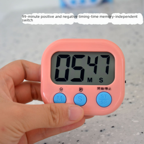 Keukentimer, kooktimer, beautytimer, elektronische timer, stille timer, studententimer, afteltimer, cadeau 2