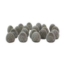 Lot de 20 pierres décoratives légères en résine pour pots de plantes succulentes, cour, aquarium, allée – Convient à une utilisation
