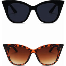 SHBOTO Cat-Eye-Sonnenbrille für Damen, Retro-Cateye-Gestell – Vintage-Sonnenbrille im 90er-Jahre-Stil mit UV400-Schutz, schicke Sonnenbrille für