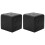 VidaXL vidaXL Pouf 2 Stk. Schwarz 30x30x30 cm Kunstleder 1