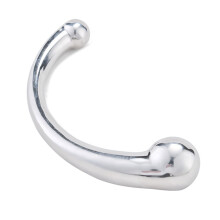 Metal Massage Wand Polished Steel 1 Piece