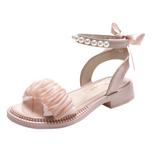 Girls' Open-Toe Ankle Strap Dress Sandals, Size 1–11, Compatible with Toddler & Big Girls, Perfect for Wedding & Party