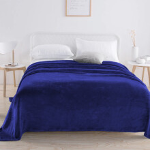 Karymi Solid Color Faux Velvet Blanket Cover – Super-Soft, Thickened, Compatible with US & EU Beds – Bedroom Decor, Gift & Party Favor