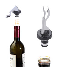 Red Wine Stopper Pumping Fresh Keeping Stopper Manually Press Down Wine Bottle Stopper Champagne Stopper Wine Vacuum Wine Stopper