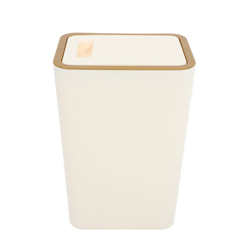 Plastic Trash Can Trash Bucket Garbage Can Large Capacity Trash Can Waste Container