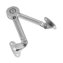 Foldable Design Cabinet Hinges Silver 1 Set 7.7X1.5X0.5In