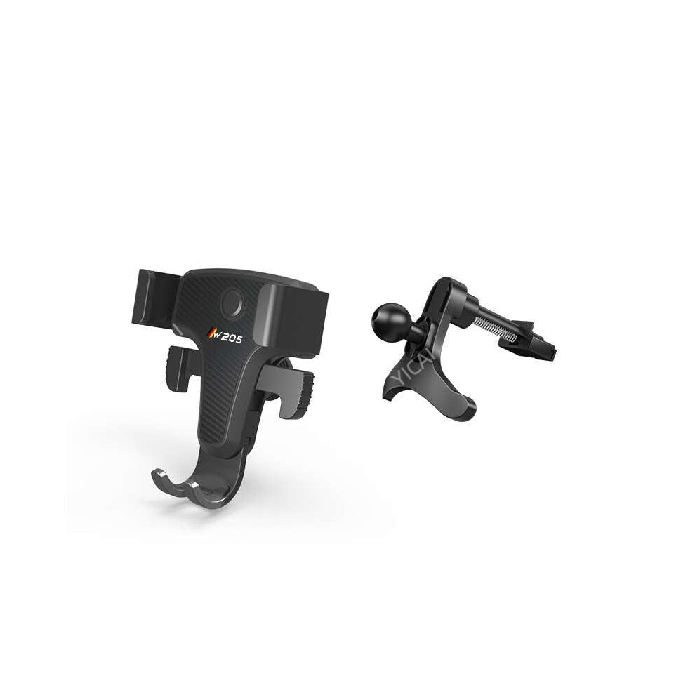 For Mercedes Benz W205 Car Mobile Phone Holder 360 Rotation Air Outlet Navigation Support Shockproof Phone Holder 9448483018937