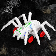 Samochód z napędem pull-back Spider, zabawka edukacyjna napędzana tarciem dla dzieci w wieku 1-6 lat – kompatybilna z wczesną nauką