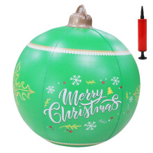 Glob gonflabil de Crăciun decorativ din PVC, 36 de inci