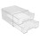 Grusce refrigerator drawers, clear, 2-pack 8