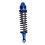 2 Paare 1/10 Vorder-/Hinterstoßdämpfer Blau/Silber RC 11