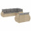 VidaXL vidaXL 7-tlg. Garten-Sofagarnitur mit Kissen Beige Poly Rattan 1