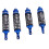 2 Paare 1/10 Vorder-/Hinterstoßdämpfer Blau/Silber RC 10