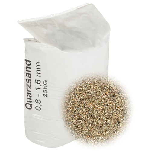 VidaXL vidaXL Filter Sand 25 kg 0.8-1.6 mm