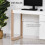 Homcom Mesa de Escritorio Blanco 112.5 x 50 x 75.5 cm 4