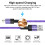 6-Pack Nylon Braided USB-A to Lightning Cables (6FT & 10FT), 3A Fast Charging & Data Sync, Compatible with iPhone/iPad 5