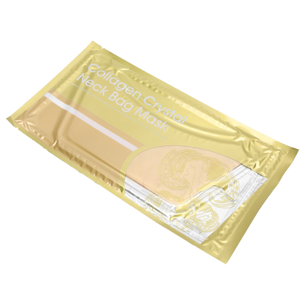 10pcs Collagen Neck Mask for Anti-Wrinkle, Brightening & Firming