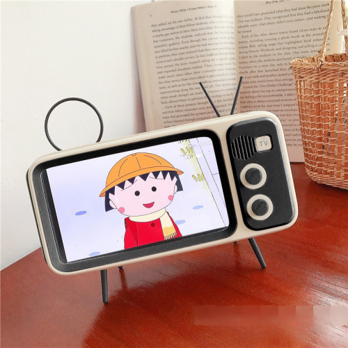 Mobile Phone Stand Desktop Portable Small TV Lazy Live Creative Charging Bluetooth Speaker 1