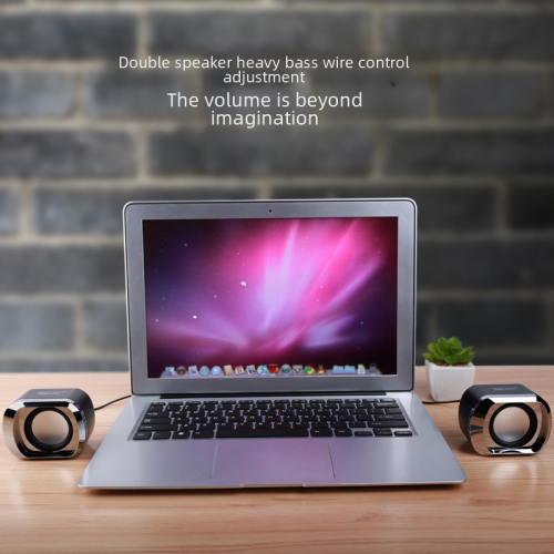 DX12Notebook kleiner Stereo-Desktop-Computer USB-Mini-Lautsprecher Multimedia-Handy-Stereo 2