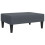 VidaXL vidaXL Fußhocker Dunkelgrau 77x55x31 cm Samt 1