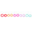10Pcs Solid Silicone Double Flared Ear Gauge Stretching Expander 12mm 7