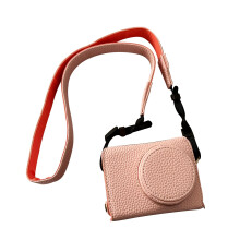 Vintage Pink PU-Lederkamera-Tasche für GR IIIx/GR III, 11,64,38,7 cm