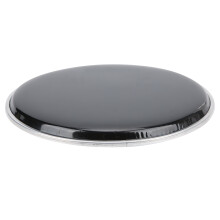 10in 2-Layer Polyester Drum Head for Percussion Instruments Black