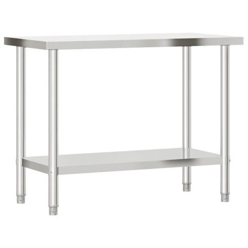 VidaXL vidaXL Kitchen Work Table 110x55x85 cm Stainless Steel