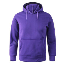 (S, Beige) Unisex Adult Men's Basic Plain Hoodie Jumper Pullover Sweater Sweatshirt Thermal